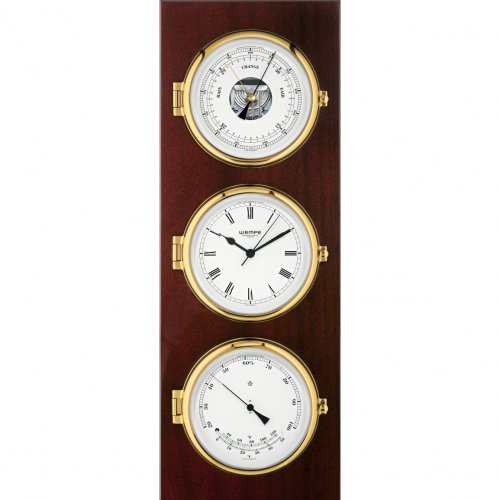 WEMPE ELEGANZ Strumento combinato con orologio, barometro, termoigrometro