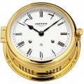 WEMPE Orologio meccanico a rintocchi 185 mm Ø (serie ADMIRAL II) Orologio a rintocchi ottone con quadrante bianco